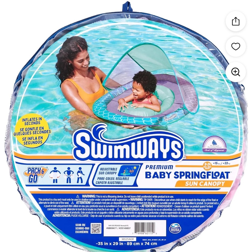 Toddler floatie 
Used twice